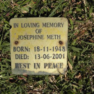 METH Josephine 1948-2001