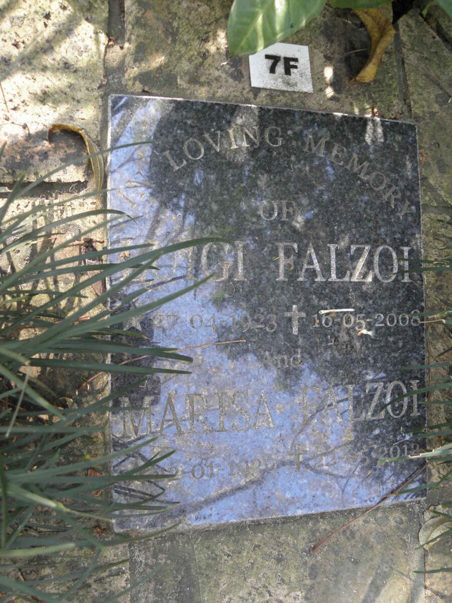FALZOI Luigi 1923-2008 &amp; Marisa 1935-2012