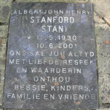 STANFORD Albert John Henry 1930-2001