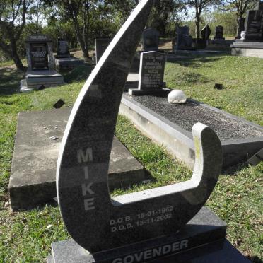 GOVENDER Mike 1962-2002