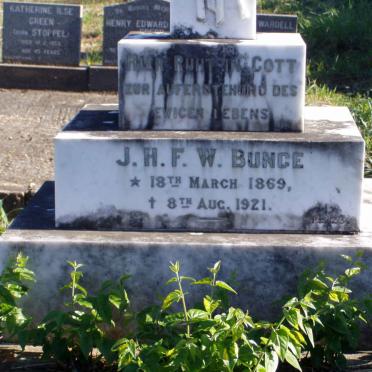 BUNGE J.H.F.W. 1869-1921