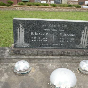 BRAMMER H. 1868-1959 &amp; E. 1873-1958