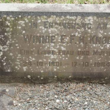 KNOOP E.F.H. 1901-1964