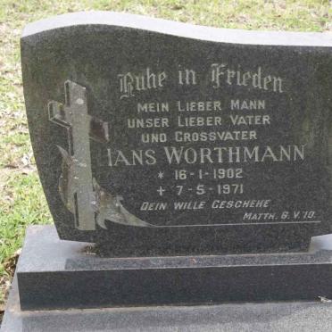WORTHMANN Hans 1902-1971