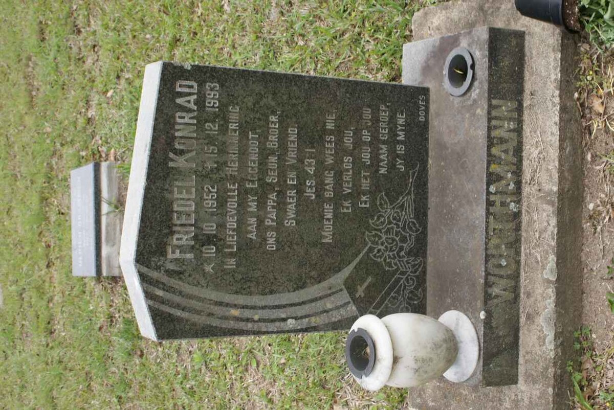 WORTHMANN Friedel Konrad 1952-1993