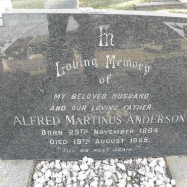 ANDERSON Alfred Martinus 1884-1965