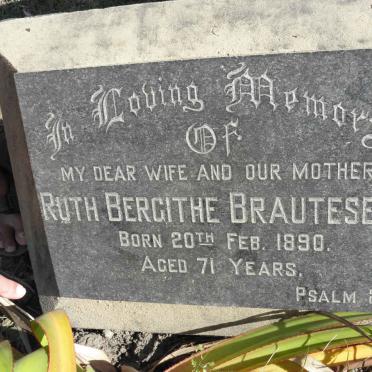 BRAUTESETH Ruth Bergithe 1890-