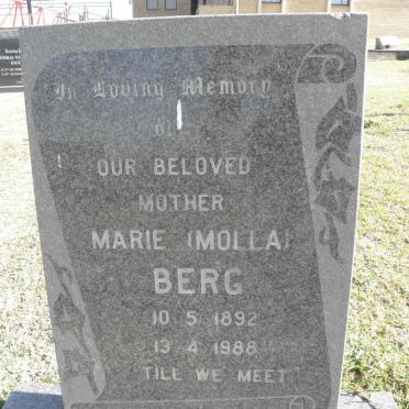 BERG Marie 1892-1988