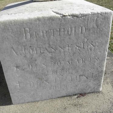 JOHANNESEN Berthold S. 1888-1889