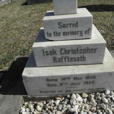 RAFFTESATH Isak Christopher 1853-1925