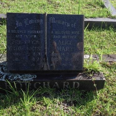 BORCHARD Frederich Victor August 18?9-1972 &amp; Alice Mary -1976