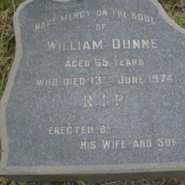 DUNNE William -1974