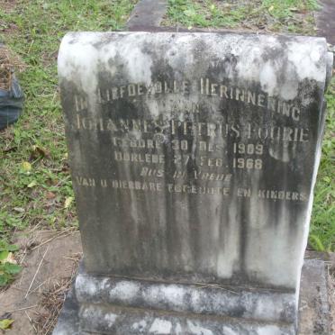 FOURIE Johannes Petrus 1909-1968