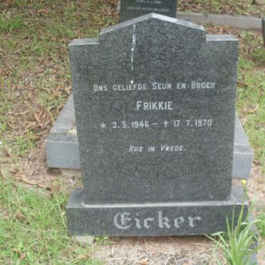 FICKER Frikkie 1946-1970