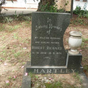 HARTLEY Robert Richard 1948-1974