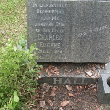 HALL Charles Eugene 1954-1973