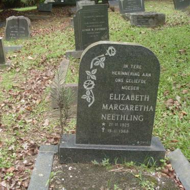 NEETHLING Elizabeth Margaretha 1925-1988