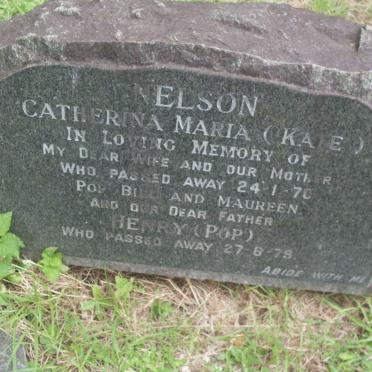 NELSON Henry -1979 &amp; Catherina Maria -1970