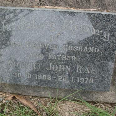RAE Robert John 1906-1970