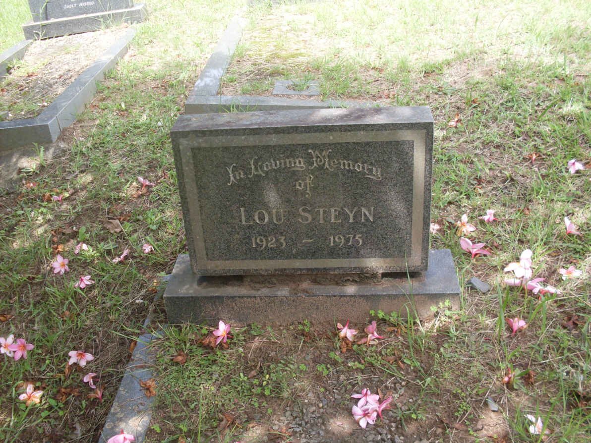 STEYN Lou 1923-1975