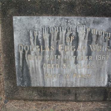 WRIGHT Douglas Edgar -1967