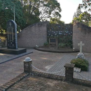 Kwazulu-Natal, QUEENSBURGH, Malvern, Flame Lily Park, MOTH Retirement Village, Memorials