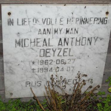 DEYZEL Micheal Anthony 1962-1994
