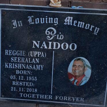 NAIDOO Reggie Seeralan Krishnasamy 1955-2018