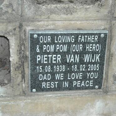 WIJK Pieter, van 1938-2005