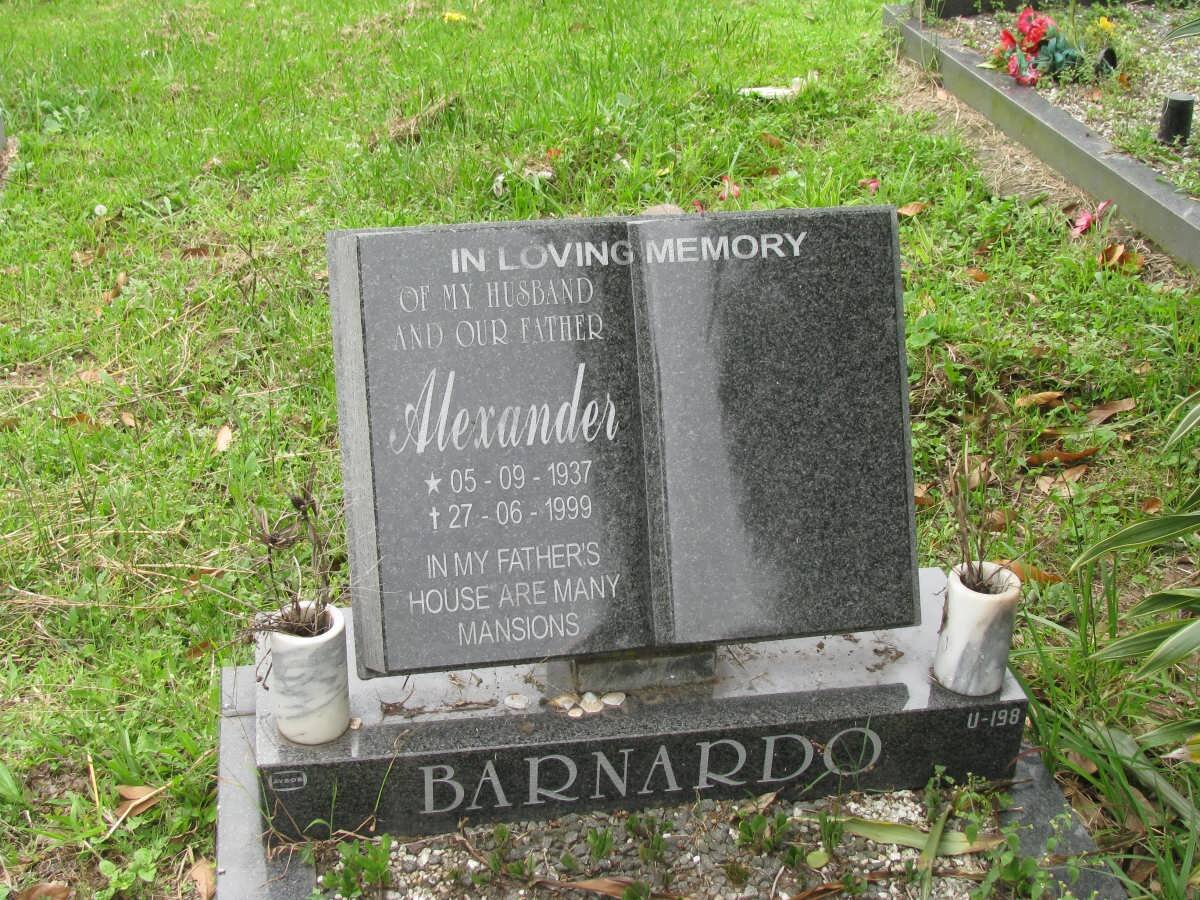 BARNARDO Alexander 1937-1999