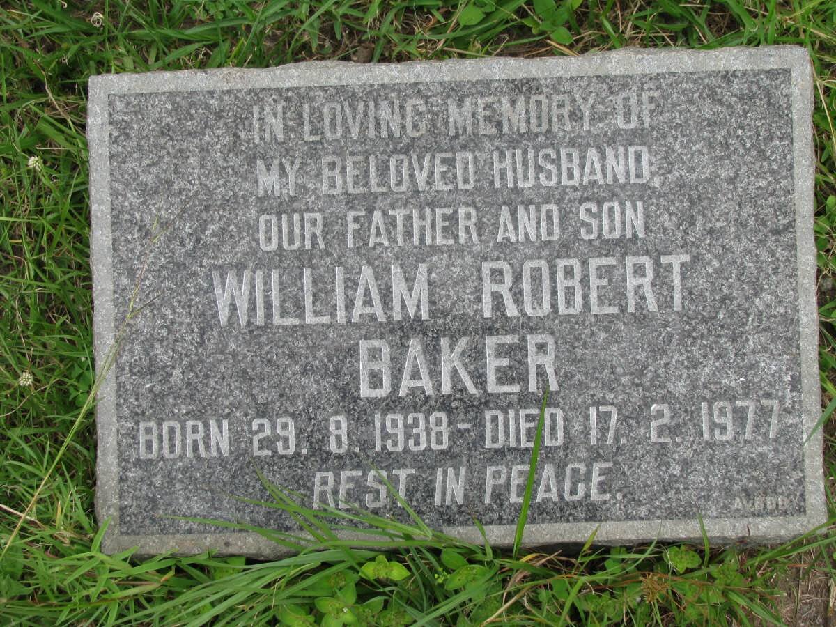 BAKER William Robert 1938-1977