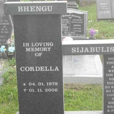 BHENGU Cordella 1978-2006