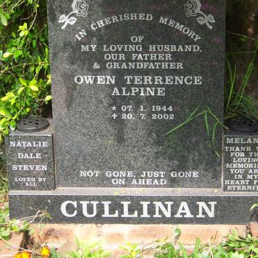 CULLINAN Owen Terrence Alpine 1944-2002