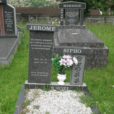 KHOZI Jerone Sipho 1960-2004