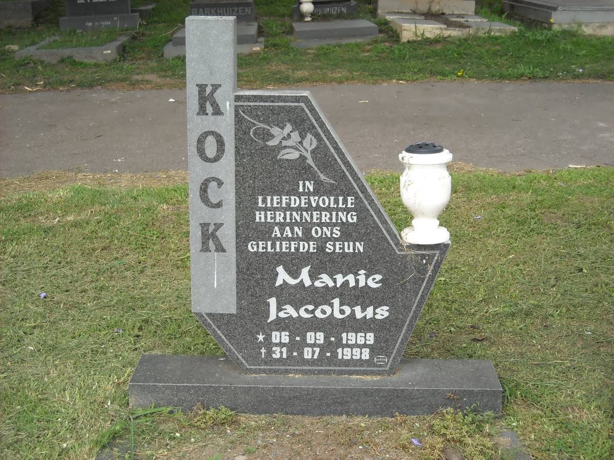KOCH Manie Jacobus 1969-1998