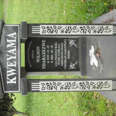 KWEYAMA Wilson Ndabazezwe 1935-2004