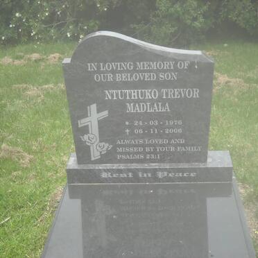 MADLALA Ntuthuko Trevor 1976-2006