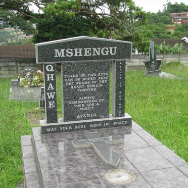 MSHENGU Qhawa 1963-2004