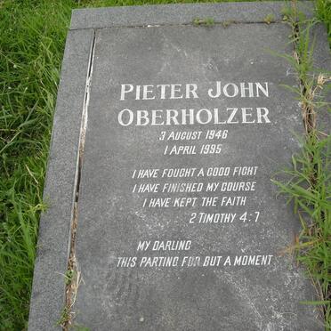 OBERHOLZER Pieter John 1946-1995