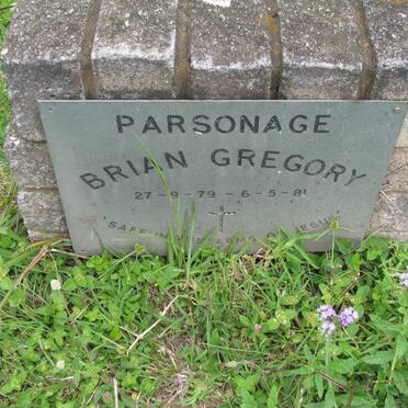 PARSONAGE Brian Gregory 1979-1981