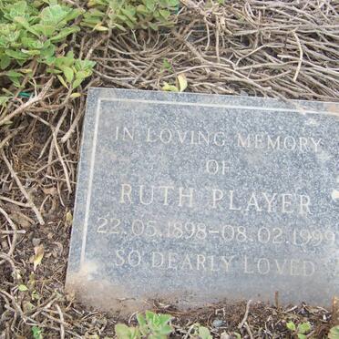 PLAYER Ruth 1898-1999