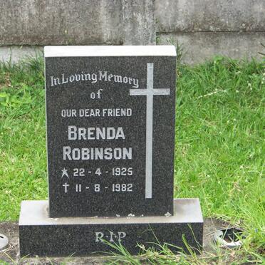 ROBINSON Brenda 1925-1982