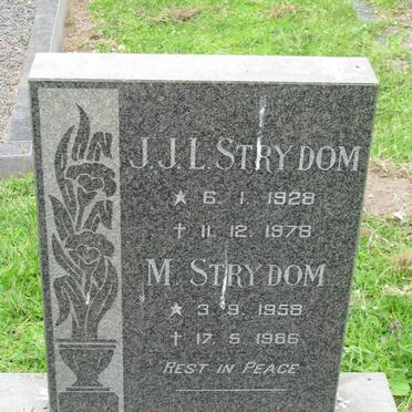 STRYDOM J.J.L. 1928-1978 :: STRYDOM M. 1958-1986