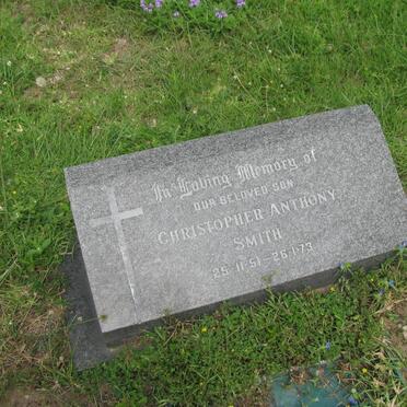 SMITH Christopher Anthony 1951-1973