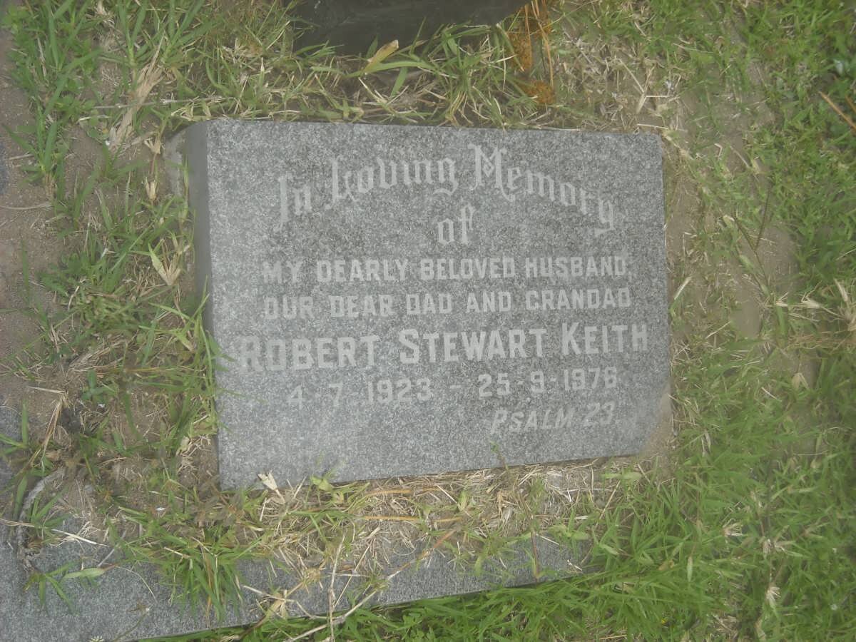 KEITH Robert Stewart 1923-1976