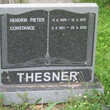 THESNER Hendrik Pieter 1929-1975 &amp; Constance 1931-2002