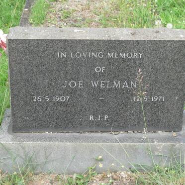 WELMAN Joe 1907-1971