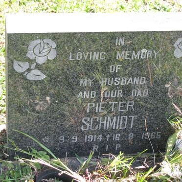 SCHMIDT Pieter 1914-1965