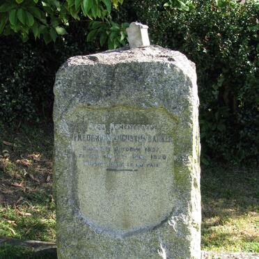 BARKER Frederick A. 1857-1920 