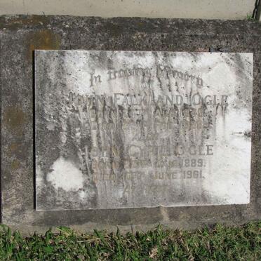 OGLE John Falkland 1849-1928 :: OGLE John Cyril OGLE 1889-1961